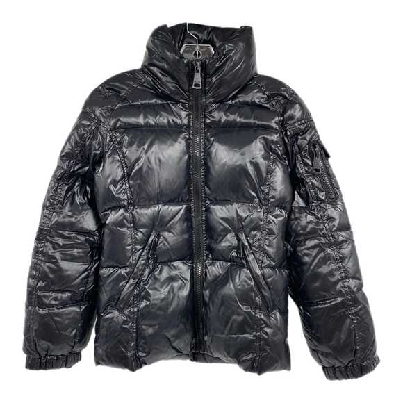 Sam New York Black Goose Down Puffer JacketGirls Size 14